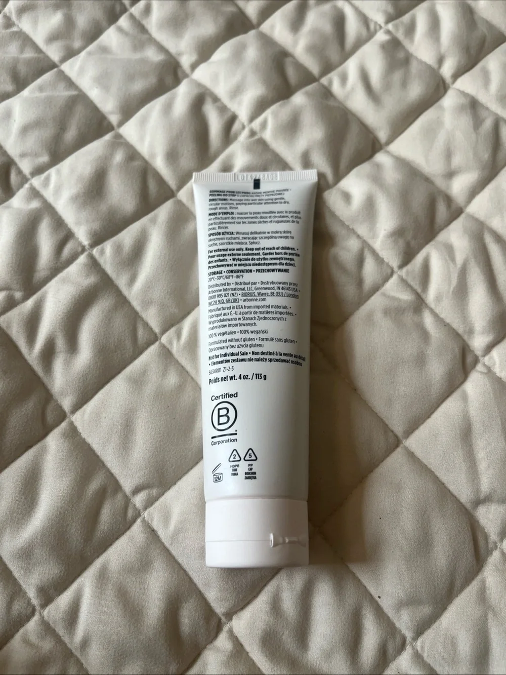 Arbonne Pampermint Foot Scrub And Foot Cream Peppermint Scent Perfect Feet NEW